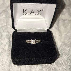 Kay Jewelers 1/4 Ct 10k White Gold Engagement Ring